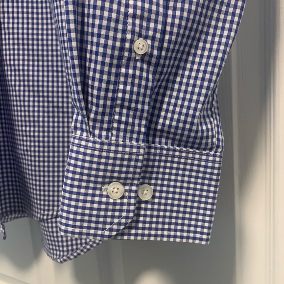 IZOD Classic Mens Classic Fit Long Sleeve Plaid Button-Down Shirt - Picture 3 of 9